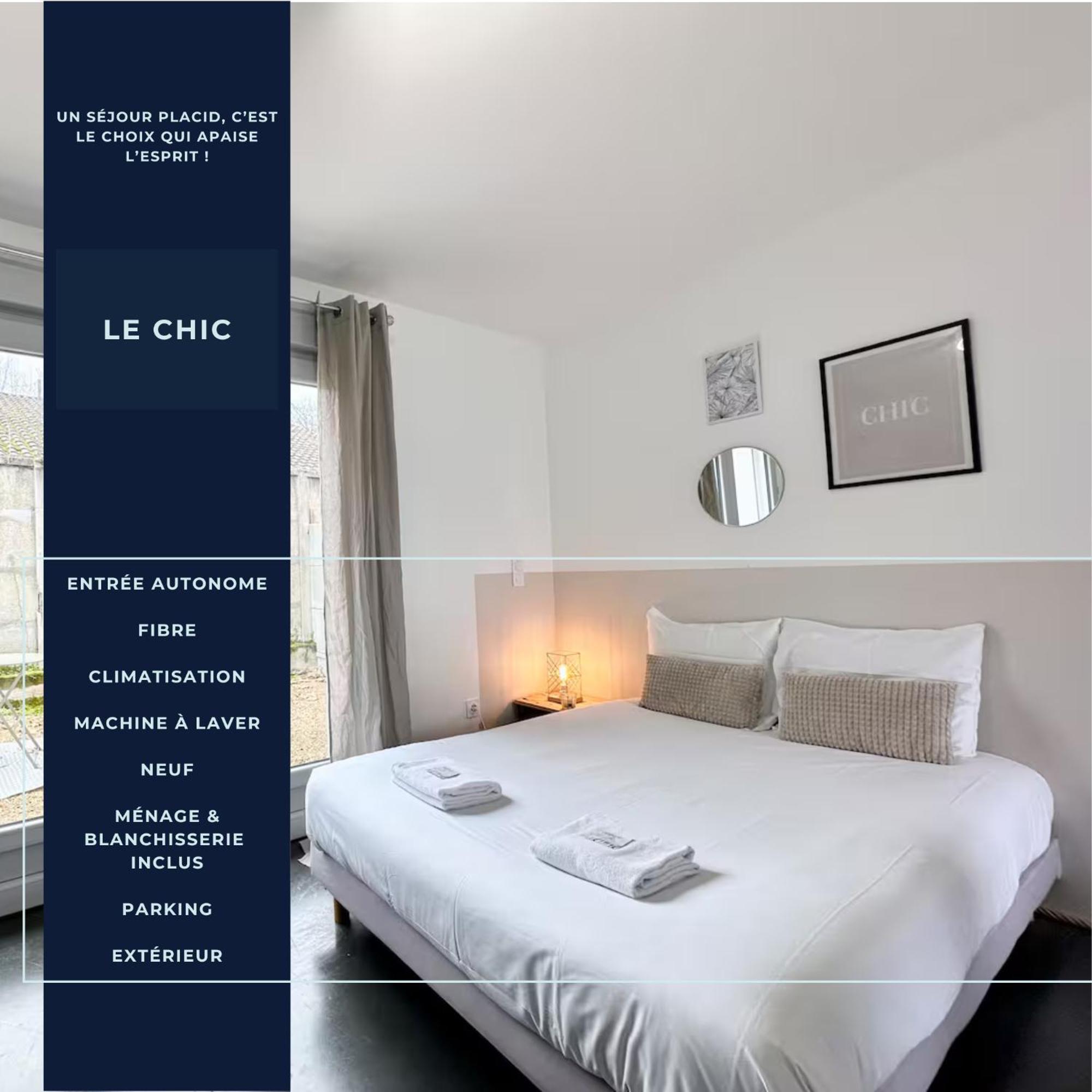 Le Chic - Parking - Exterieur - Fibre - Calme Daire Mont-de-Marsan Dış mekan fotoğraf